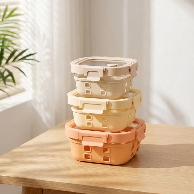 IKOO Freezer to Oven Safe Glass Food Storage Container