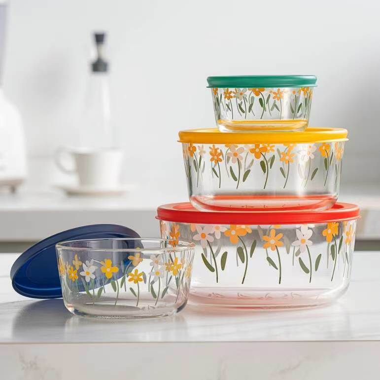 IKOO Wholesale Glass Meal Prep Containers With BPA-Free Lids