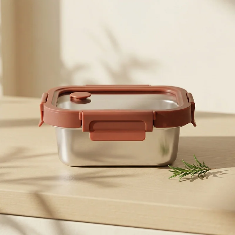 IKOO Stainless Steel Meal Prep Containers with Tempered Glass Lids Manufacturer