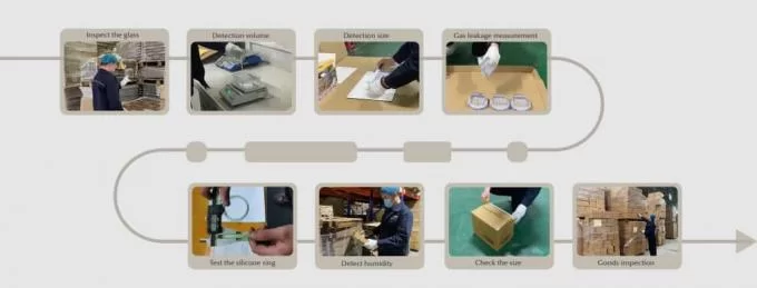 custom glass storage jars with glass lids