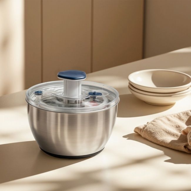 Stainless Steel Salad Spinner