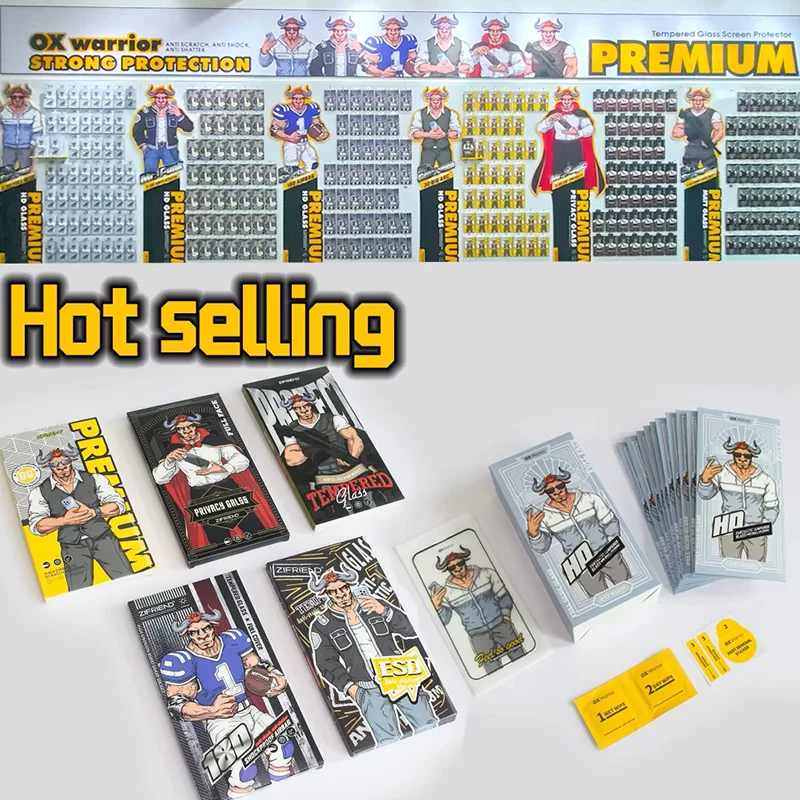 Anti-Scratch Tempered Glass Screen Protector with Sandwich Adhesive Layer