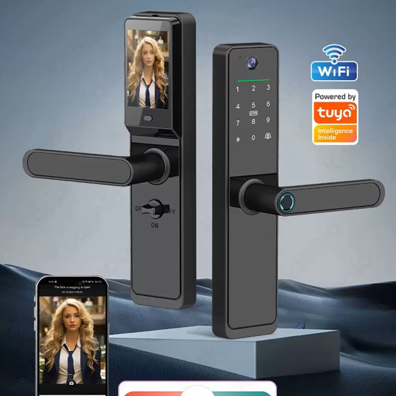 Smart Door Lock – Multi-Unlocking & Anti-Theft Security