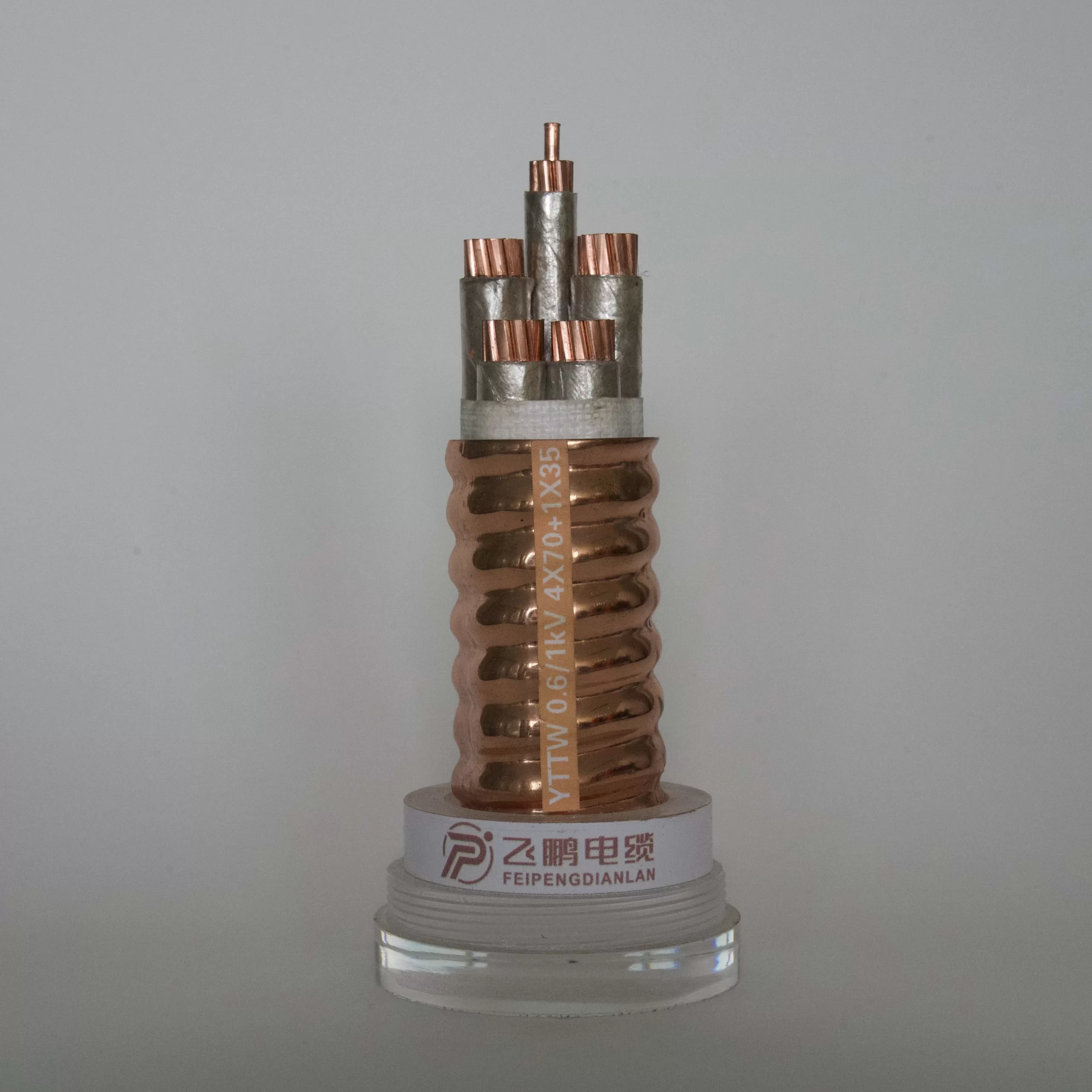 Flexible Mineral-Insulated Fire-Resistant Cable