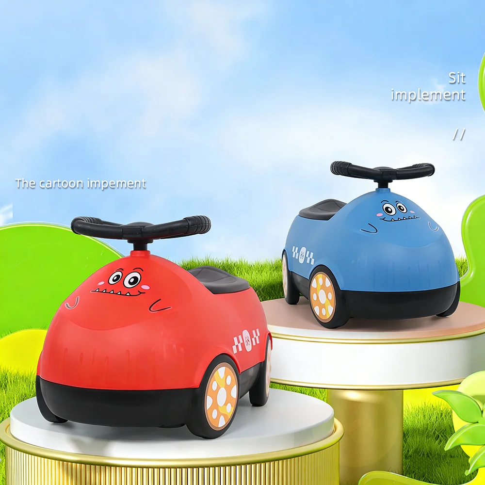 Car Toilet for Kids With Wheel