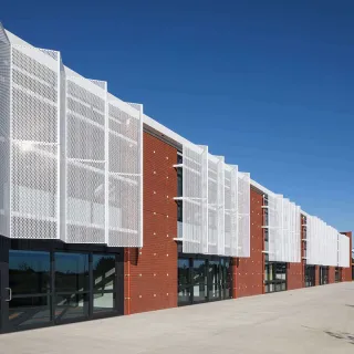 more about Architectural Perforated Sunshade Panels