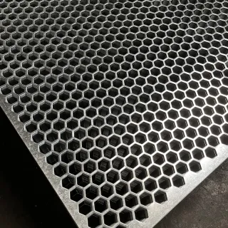 more about Aluminum Hexagonal Perforated Metal Sheet