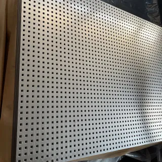 more about Square Hole Aluminum Perforated Metal