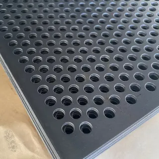 more about Round Hole Perforated Steel Mesh