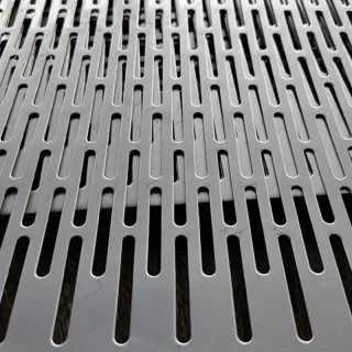 more about Slot Hole Perforated Steel Mesh