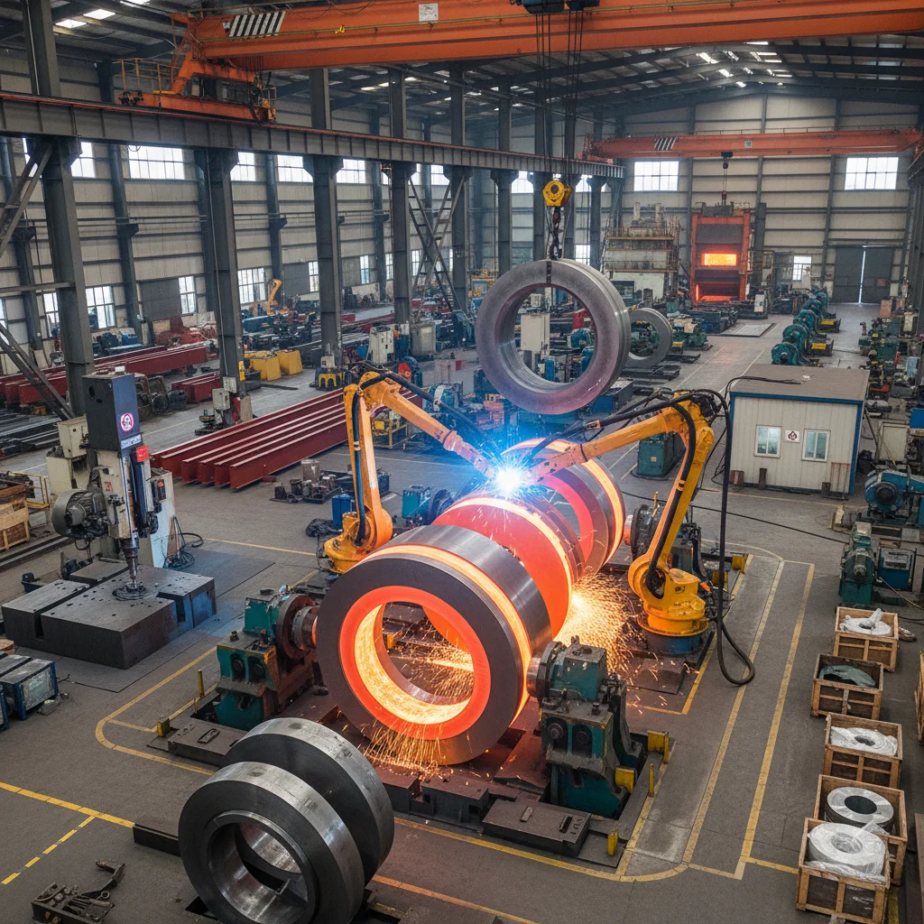 Precision Engineering Large Forged Rings Global Mastery