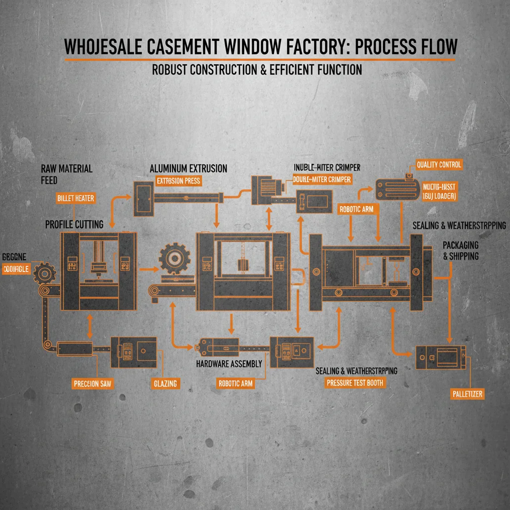Premium Wholesale Casement Window Factory for Global Projects