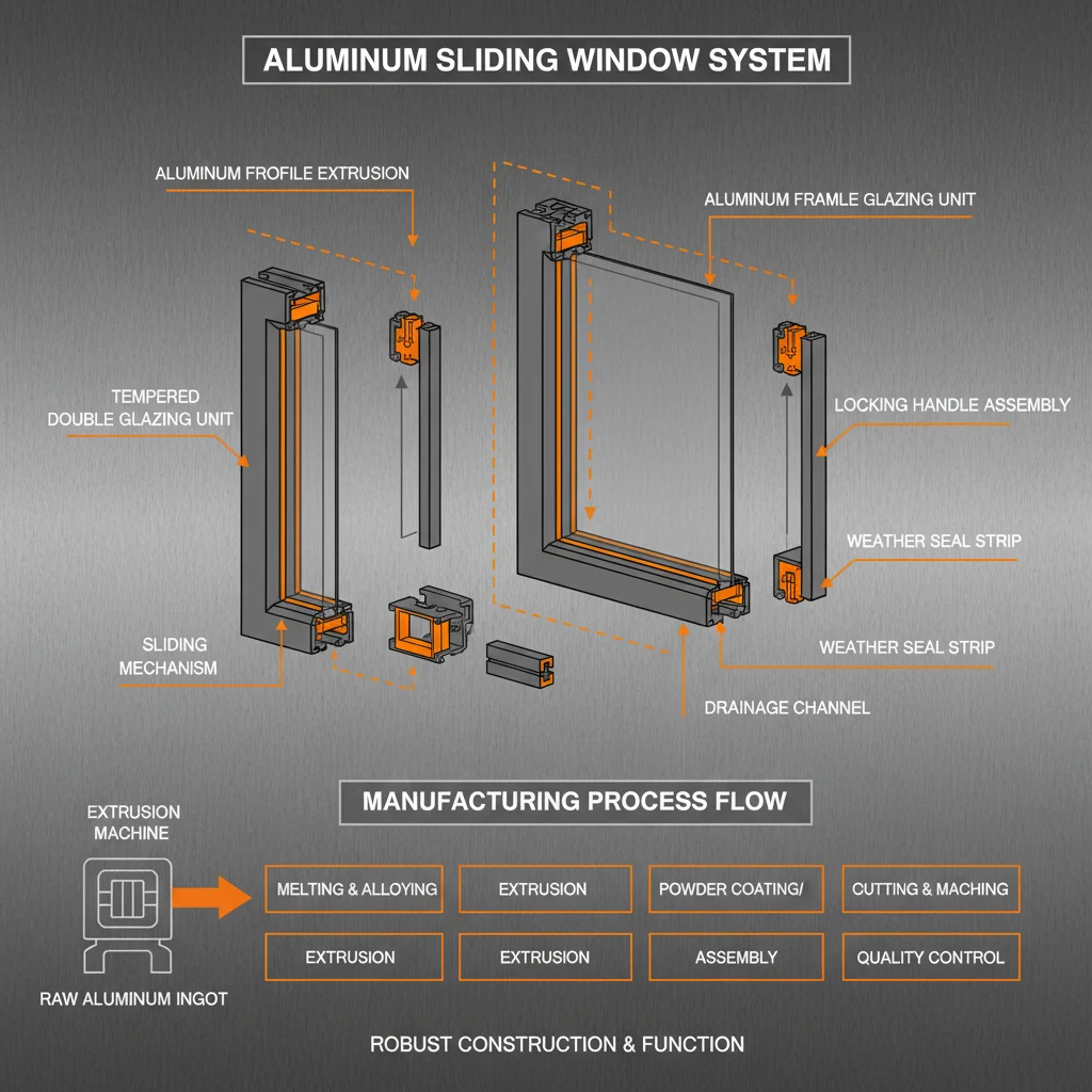 Leading China Aluminum Sliding Window Manufacturer for Modern Buildings