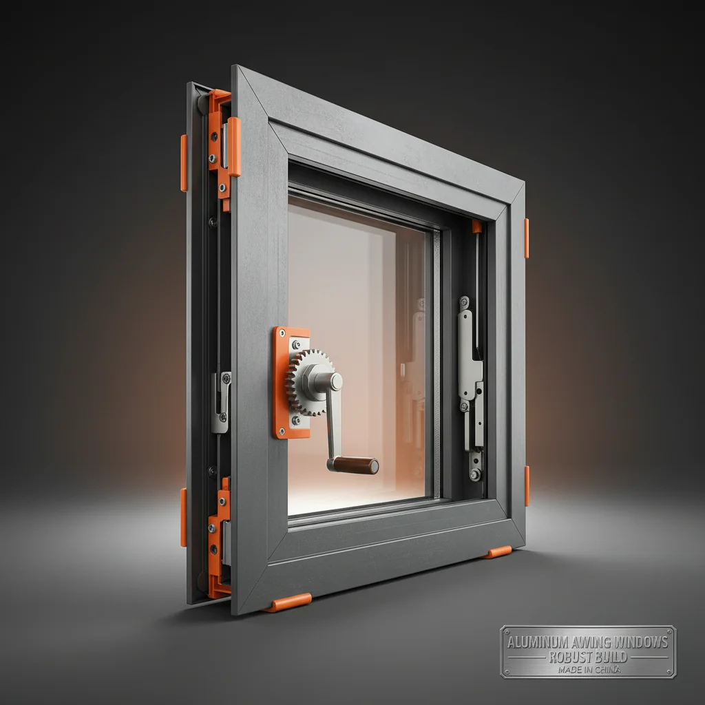 Precision Engineering Aluminum Awning Windows