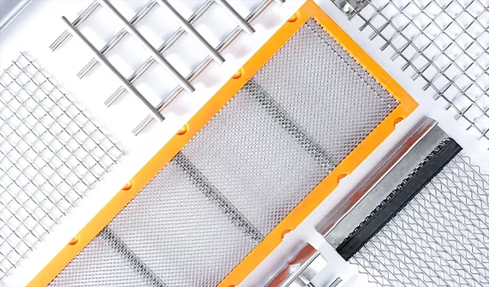 Adjust the parameters of steel. woven, and harp screens