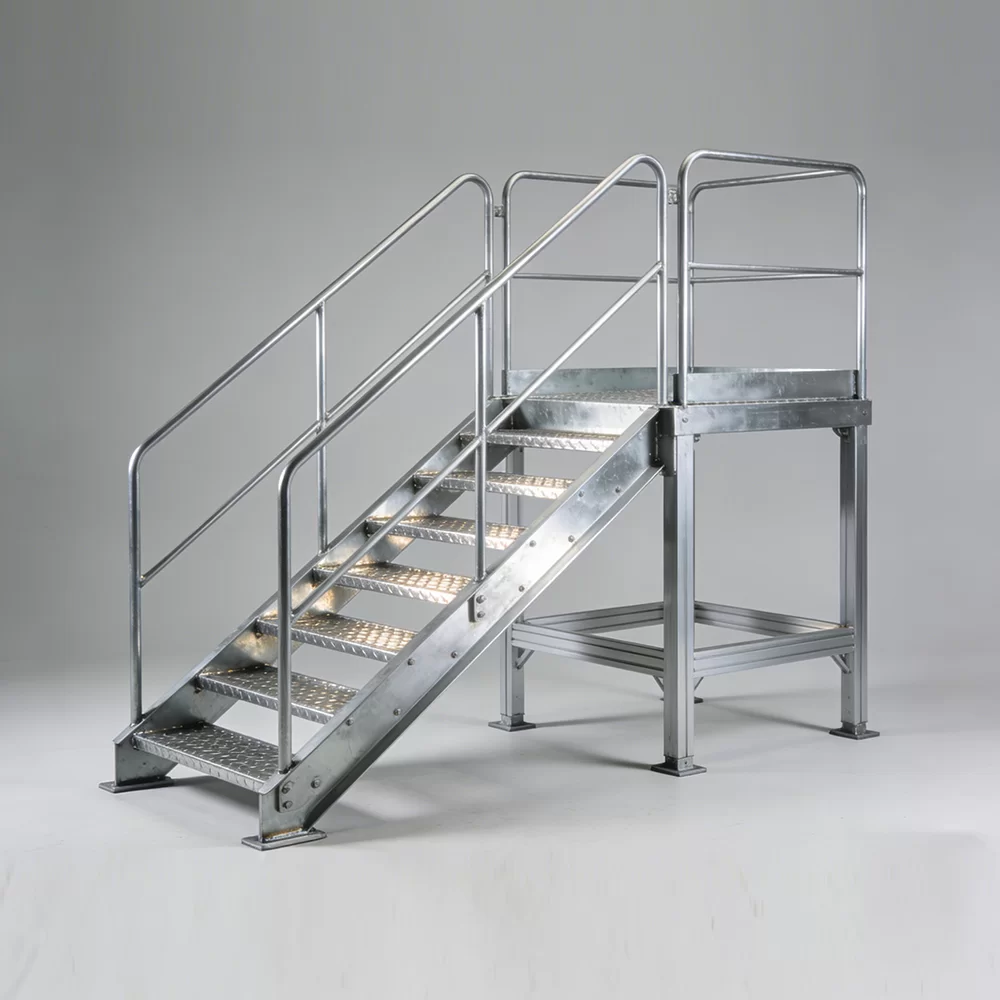 Steel Structure Stair & Ramp Components