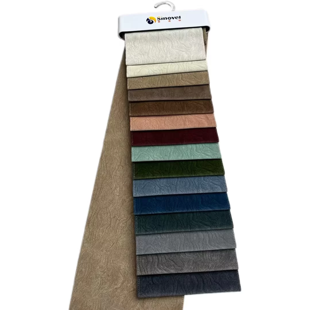 Eco-friendly Printed Mosha Velvet 100% Polyester Upholstery Fabric for Sofa Upholstery