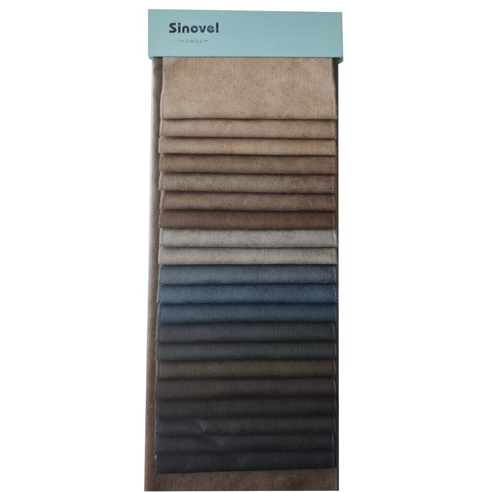 Classic 100% Polyester Suede Fabric with Bronzing for home textile