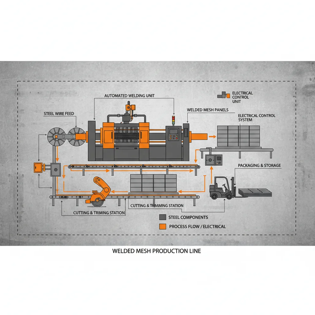 Reliable Welded Mesh Panels Factory for Industrial Projects
