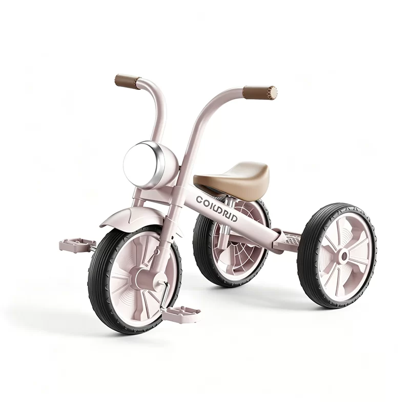 WQL Brand New Children’s Tricycle Features Music & Lights, High-Carbon Steel Construction Suitable for Ages 2 to 4