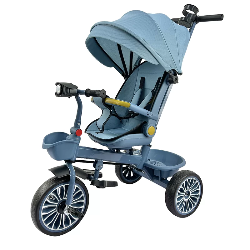Waqile Wholesale BestSelling 4in1 Children’s Tricycle with Featuring Swivel Seat and EVA Wheels