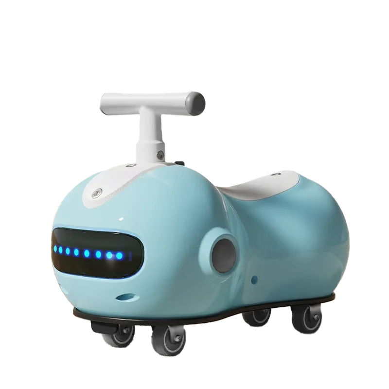 Peanut Style Twister Car Children 1 to 3 Years Old Yo-yo Car Boys and Girls Can Ride the Anti-rollover Sliding Toy Car