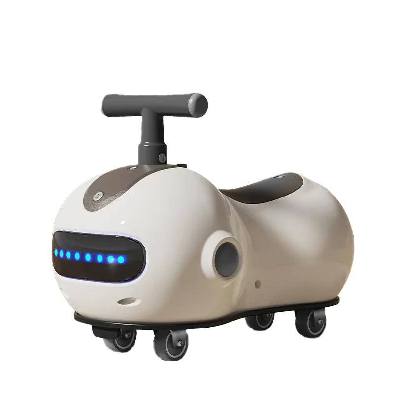 Peanut Style Twister Car Children 1 to 3 Years Old Yo-yo Car Boys and Girls Can Ride the Anti-rollover Sliding Toy Car