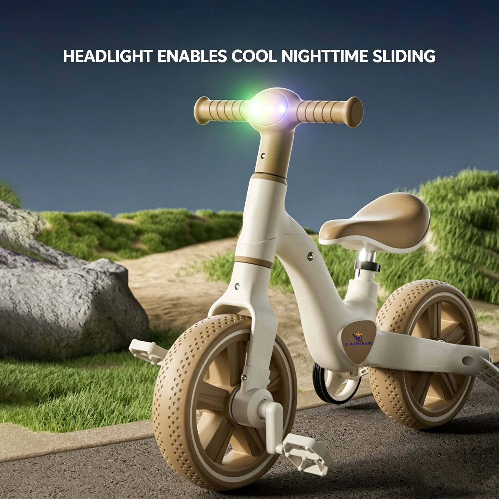 Factory Supplier Outdoor Sport Toys Child Baby Balance Bike Kids Bicycle Toddler Tricycle Trike with Training Wheels