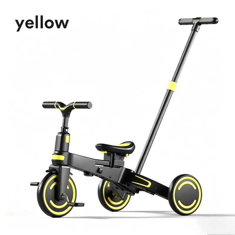 Waqile New Multi-Functional 9-In-1 Plastic Children’s Tricycle With Suitable For Ages 1–6