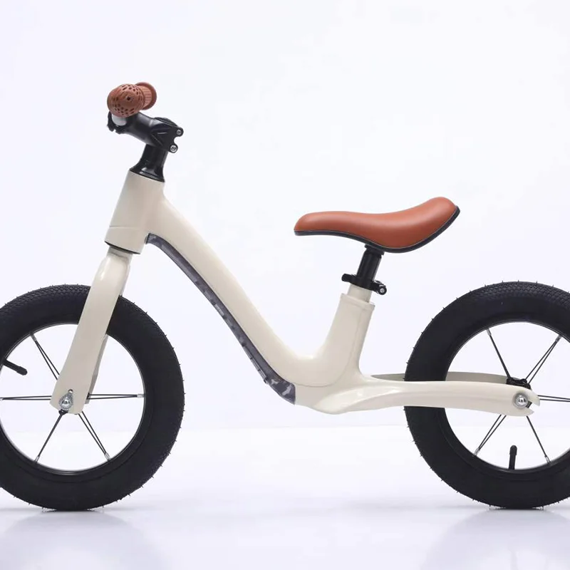 Custom 12-14 Inch 2-Wheel Kids Balance Bike LED Light Electric No-Pedal Toddler Scooter
