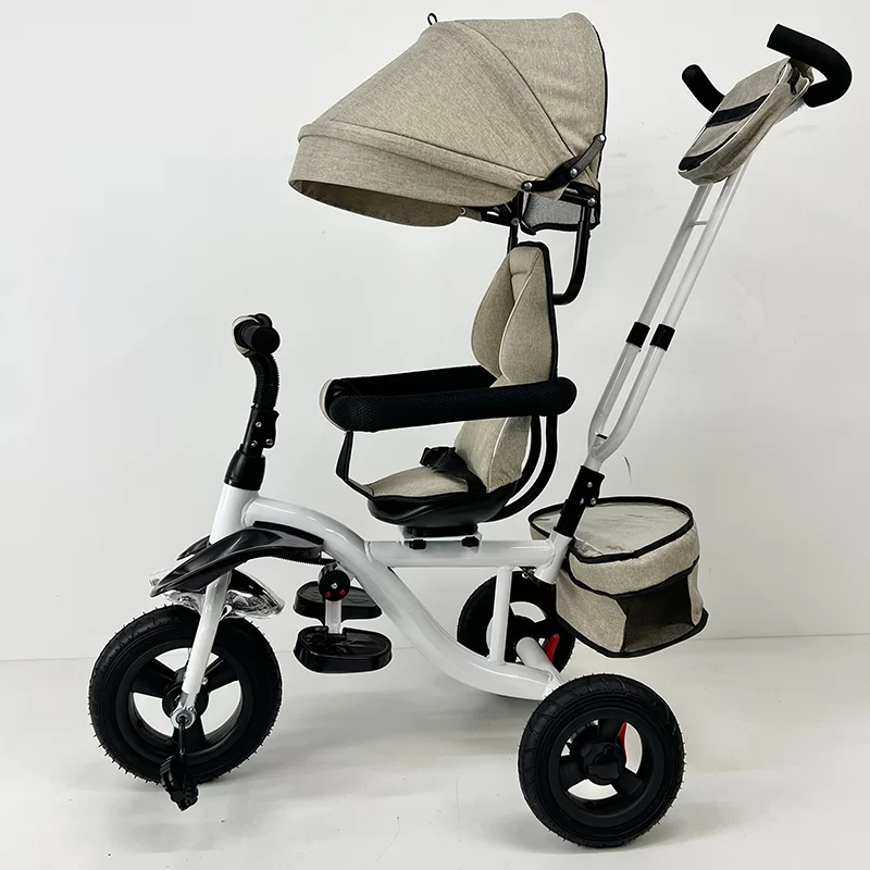 Waqile Customizable 4in1 HighCarbon Steel Children’s Tricycle Suitable for Boys and Girls Aged 1–6