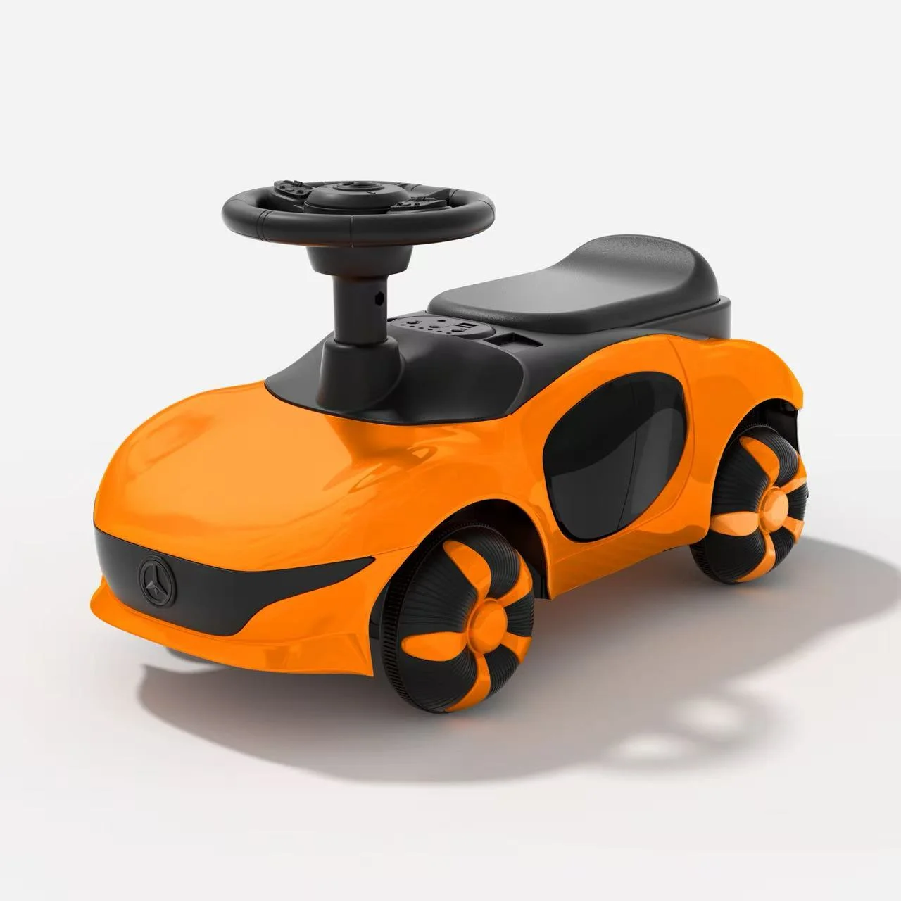 Factory Price Electric Plastic 3-Wheel Kids’ Swing Car Small Training Pedal-Free Riding Toy for Toddlers Children’s Balance Bike