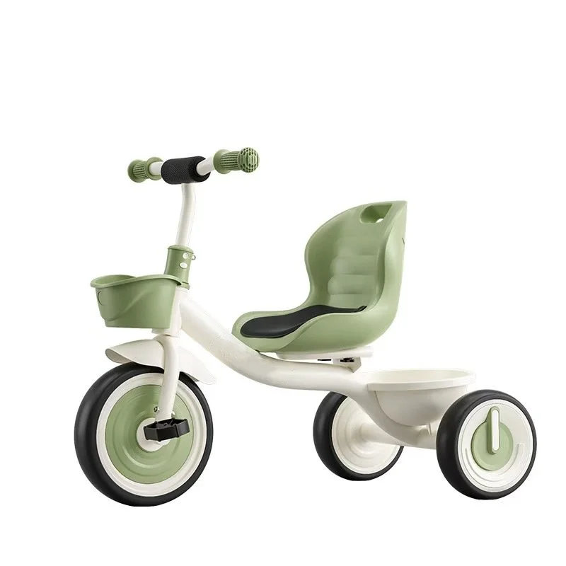WQL Popular 2-in-1 Toddler Balance Bike & Pedal Tricycle, Adjustable Push Rod, Helps Learn to Walk & Ride, Outdoor Sports Toy