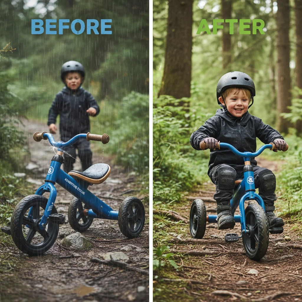 Professional blue push trike Manufacturer for Safe Toddler Ride Ons