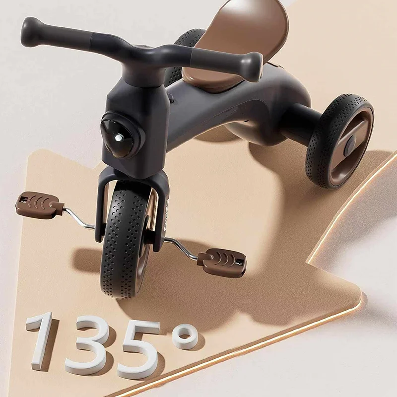 1-3 Years Old Plastic Baby Balance Bike No Pedal Scooter Infant Toddler Learning Walking Sliding Toy