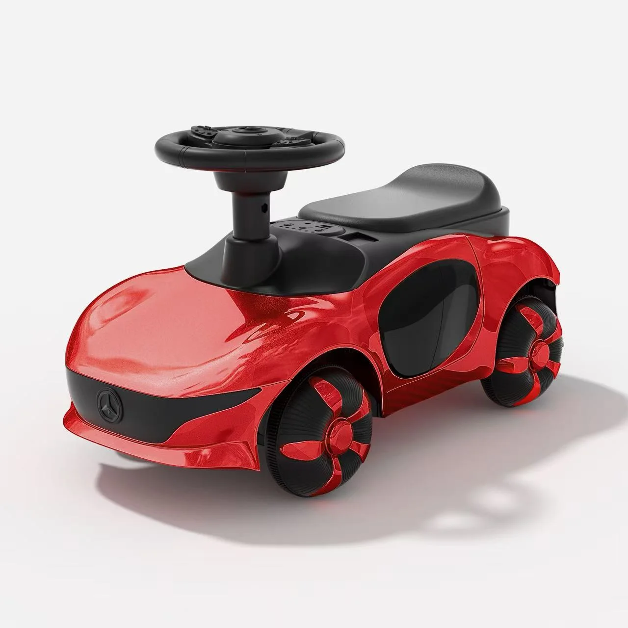 Factory Price Electric Plastic 3-Wheel Kids’ Swing Car Small Training Pedal-Free Riding Toy for Toddlers Children’s Balance Bike