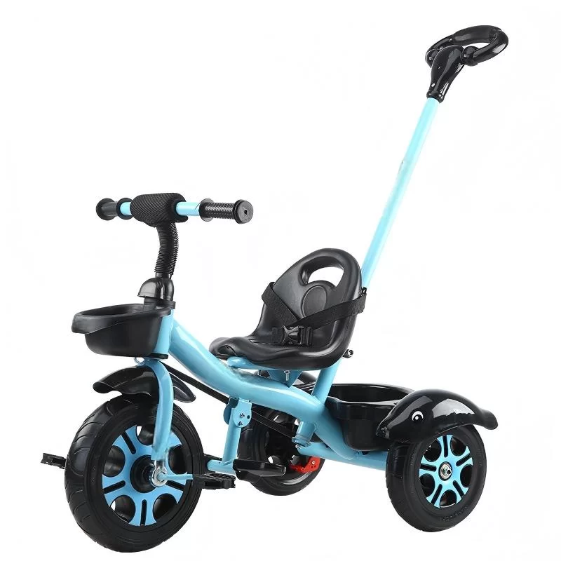Waqile Wholesale High-Carbon Steel Children’s Tricycle With Pu Wheels Suitable For Boys And Girls Aged 2–6