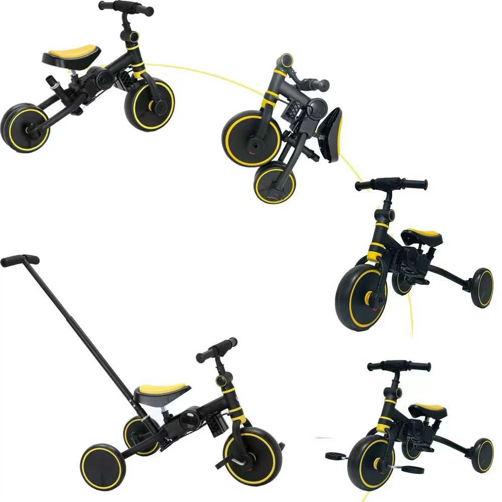 Waqile Manufacturer Popular 5-In-1 Multi-Functional Children’s Three-Wheel Balancing Bike Suitable For Children Aged 2 To 6