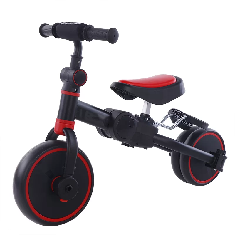 Waqile Manufacturer Popular 5-In-1 Multi-Functional Children’s Three-Wheel Balancing Bike Suitable For Children Aged 2 To 6