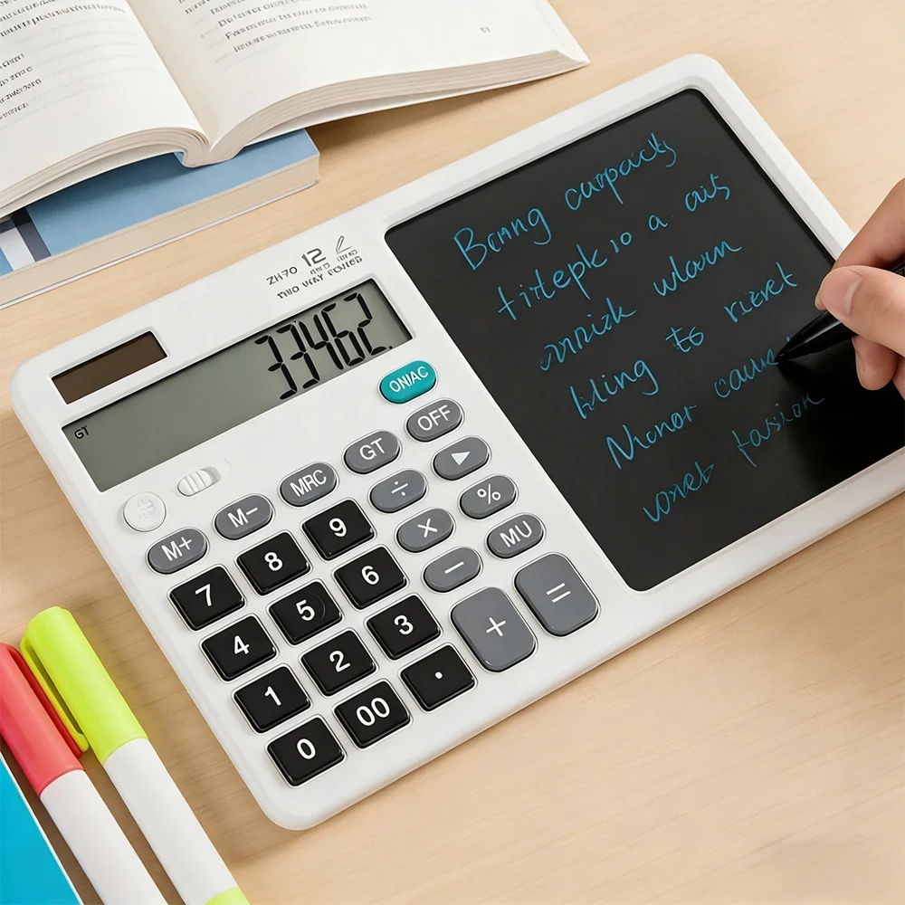 12 Digit Calculator Writing Tablet China Suppliers and Factory