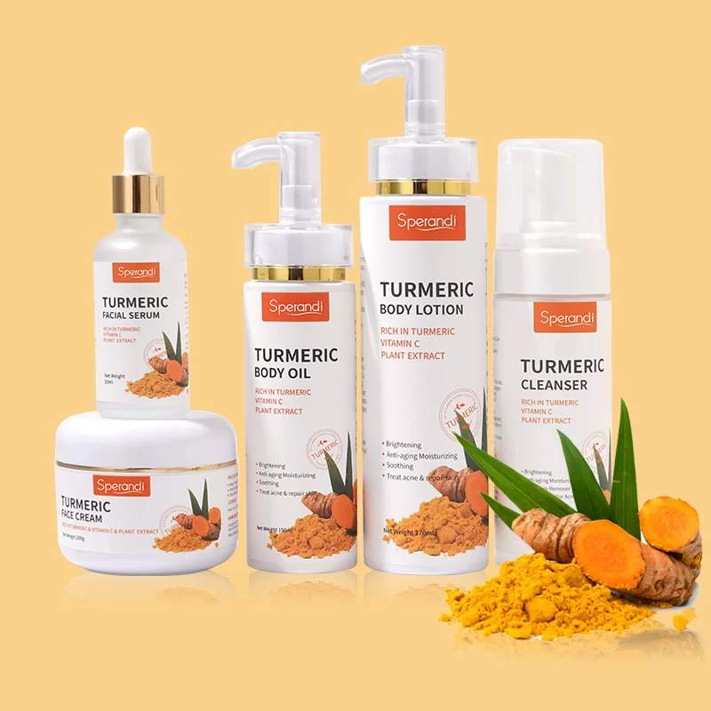 Turmeric Brightening & Nourishing Skincare Set