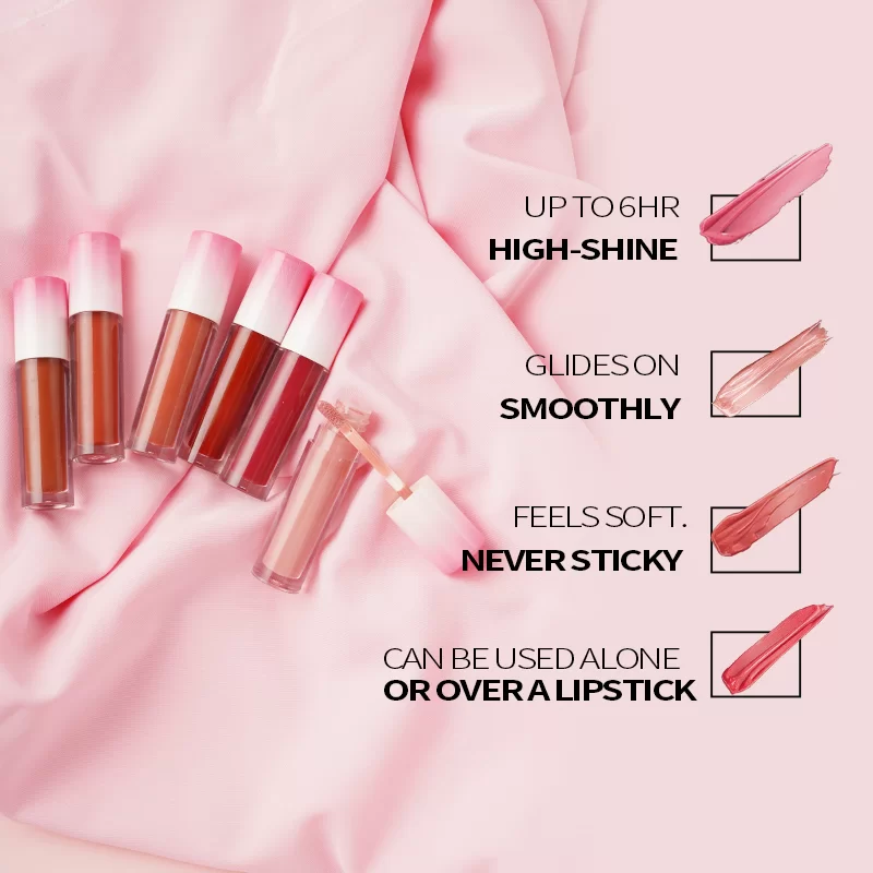 Long-Lasting Matte Lip Gloss – Transfer-Proof & Hydrating