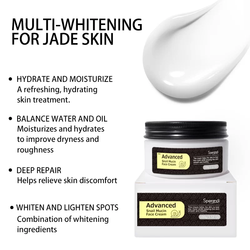 Natural Snail Repair & Hydrating Cream – For Dry, Sensitive & Damaged Skin