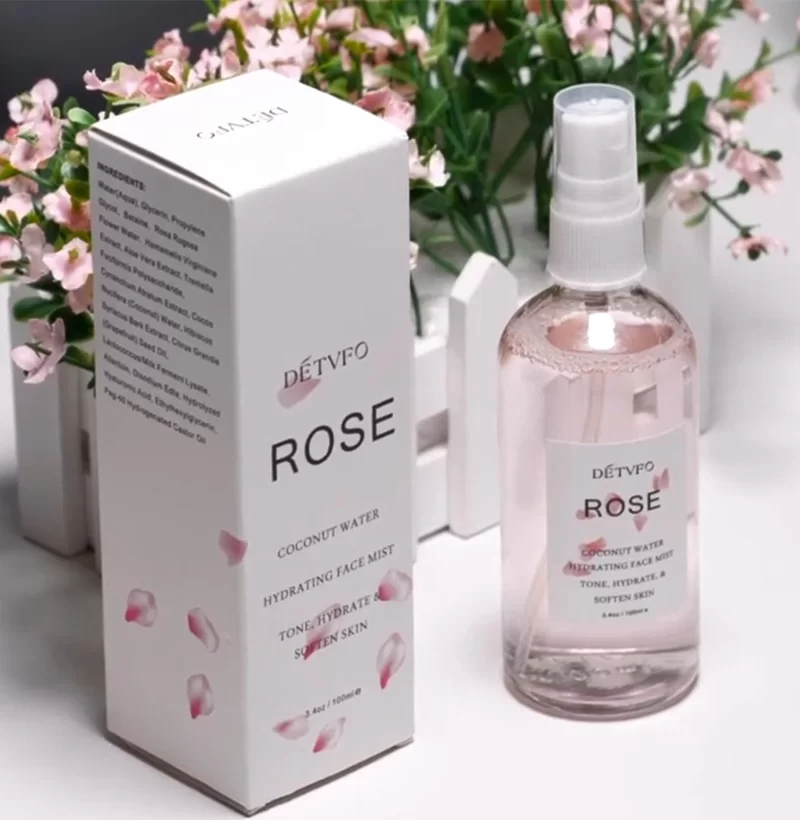 Natural Rose Water Facial Toner – Hydrating, Soothing & Oil-Control