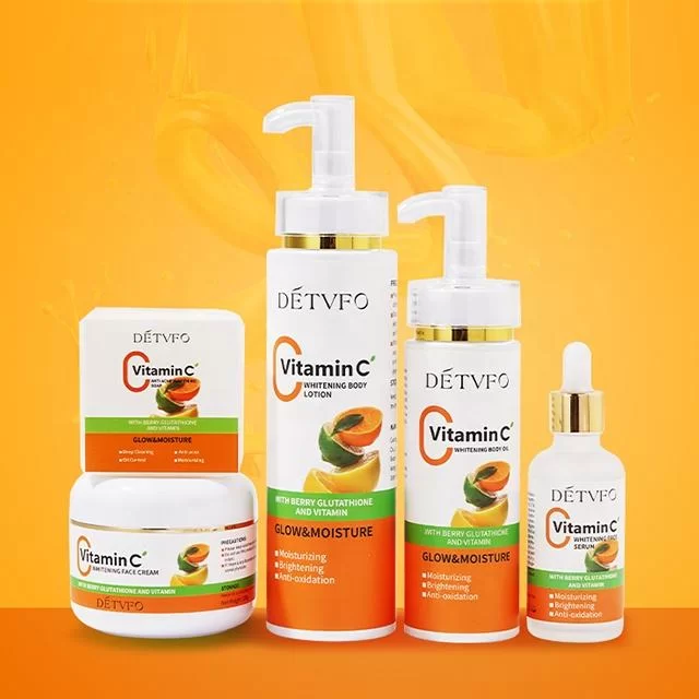 Vitamin C Brightening Hydrating Skincare Set China Factory Suppliers