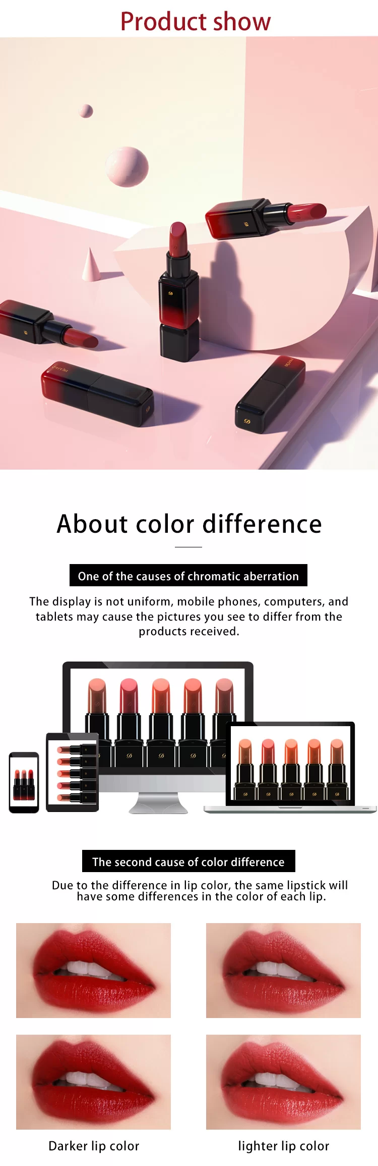 Face & Lip Makeup Collection