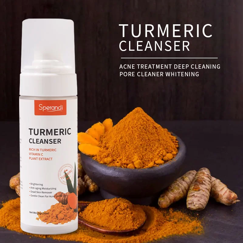 Turmeric Gentle Cleansing Mousse – Brightening & Oil-Control for All Skin Types