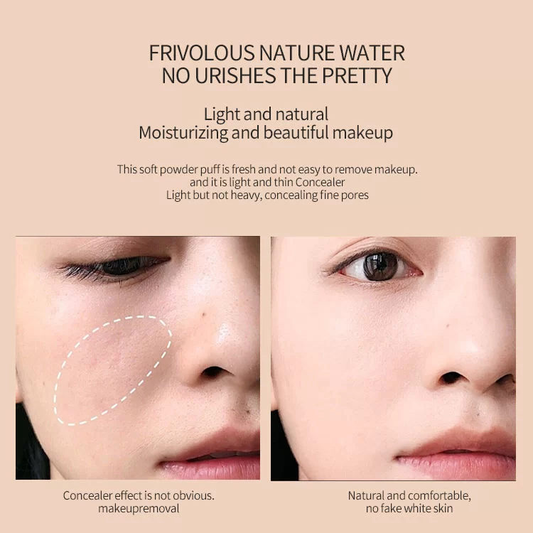 Lightweight Long-Lasting Air Cushion Foundation with SPF50+ PA++++