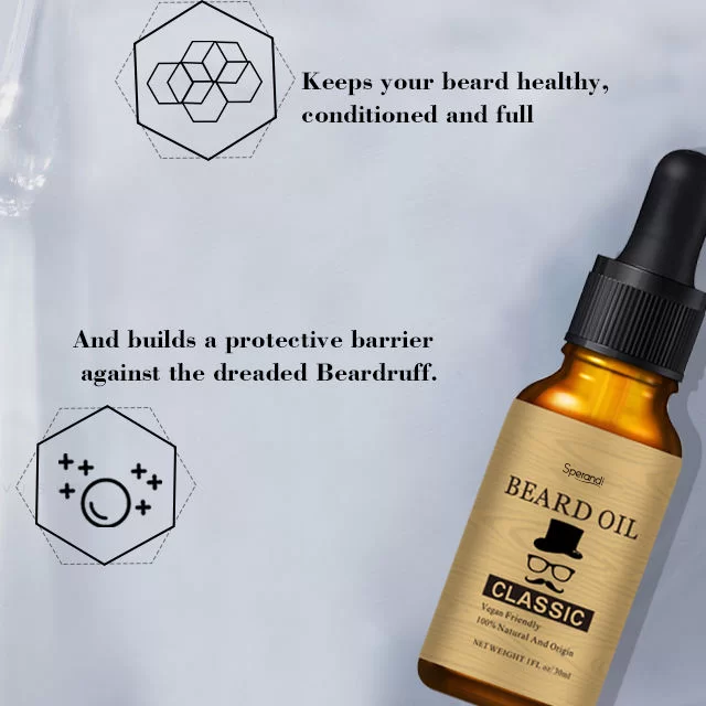 Natural Beard Oil – Nourishing & Softening Beard Serum
