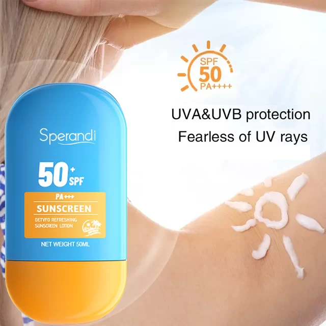 SPF50 PA++++ Sunscreen Lotion – Broad Spectrum, Water-Resistant & Non-Greasy